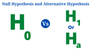 null hypothesis plural