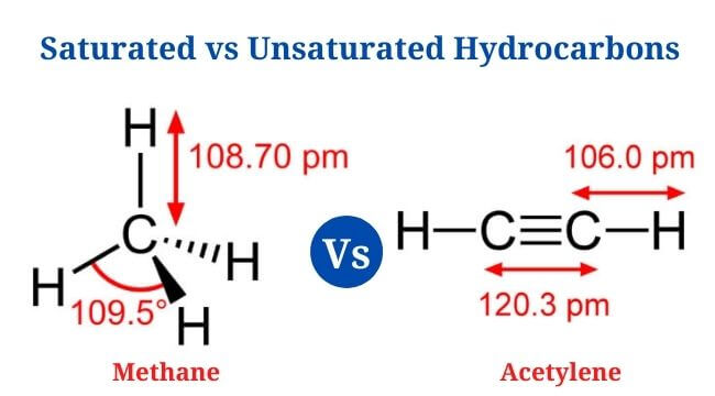 Saturated vs Unsaturated Hydrocarbons: Definition, Differences, Examples  
