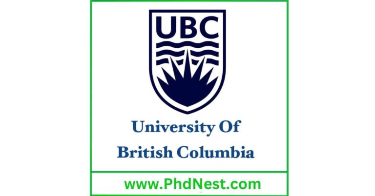 Postdoctoral Fellowship at University of British Columbia, Canada